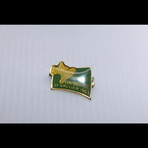 Vintage Brooch Centre Communautaire St-Vallier 1987 Québec